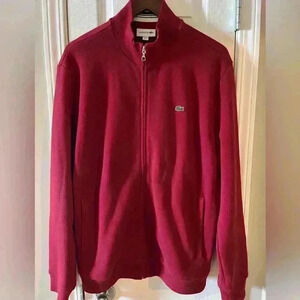 COPY - Mens  Lacoste Full Zip Sweater Jacket Size 6 (XL)